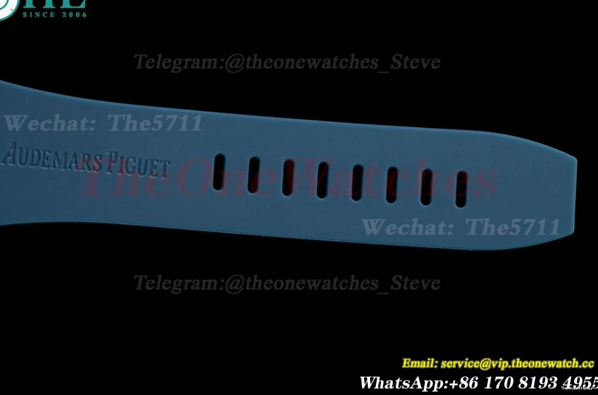 Wht SS APPF Oak RU Offshore A4401 43mm Blue Royal 26420 0303